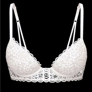 VICTORIA'S SECRET
Sexy Tee Lacie Lace-Up Longline Push-Up Bra